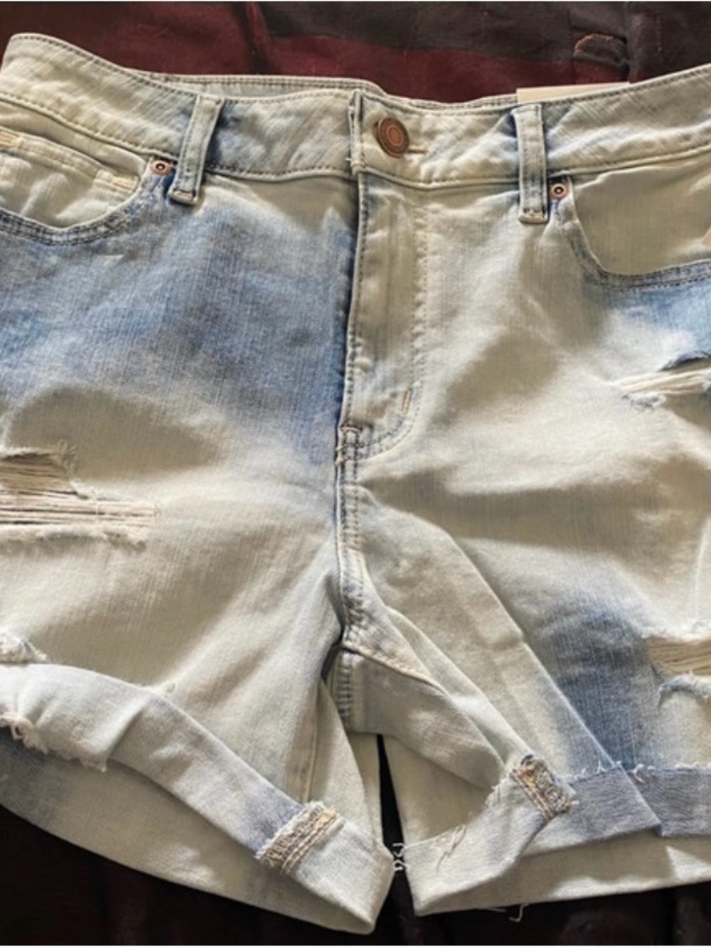 Women’s Maurice’s US SZ 8 - 3.5 inseam High Rise Denim Shorts NWT